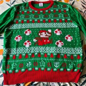 Super Mario Christmas Sweater